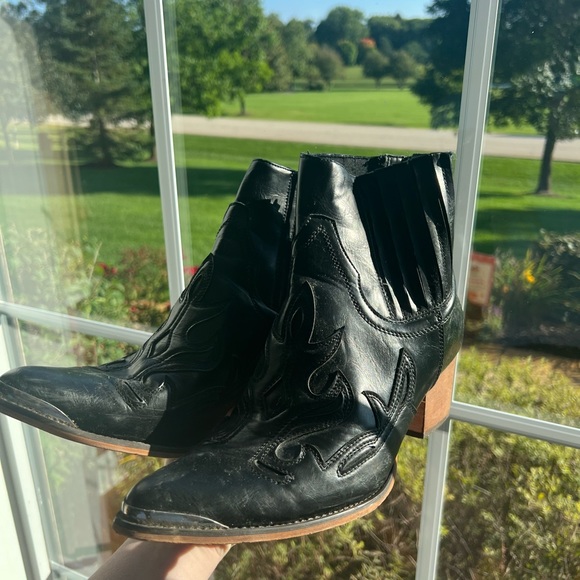 Buckle Cowboy Boots - Picture 2 of 3